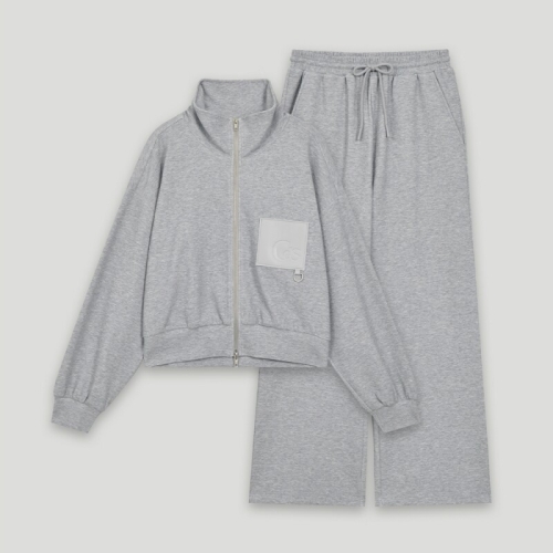 코데즈컴바인 가죽패치 집업 팬츠 셋업 CLA-XX391W1_이미지