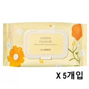 더샘 가든 플레져 캐모마일 클렌징 티슈 100매