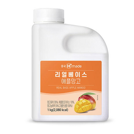흥국F&B 리얼베이스 애플망고 1kg (1개)_이미지