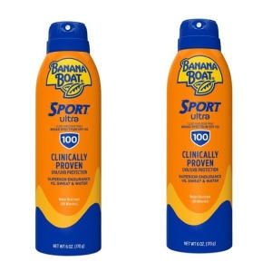 바나나보트 울트라 선크림 스프레이 spf 100 x 2개
