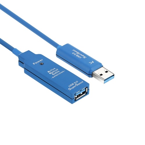 강원전자 NETmate CBL-U3AOC01N USB 3.0 하이브리드 AOC 리피터 케이블 [10m]