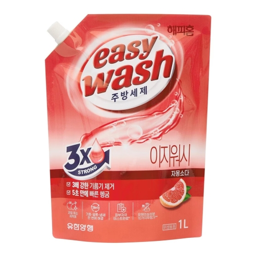 이지워시 주방세제 자몽소다 1L