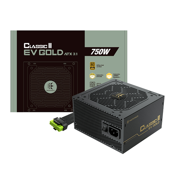 마이크로닉스 Classic II EV <b>750W</b> 80PLUS골드 ATX3.1