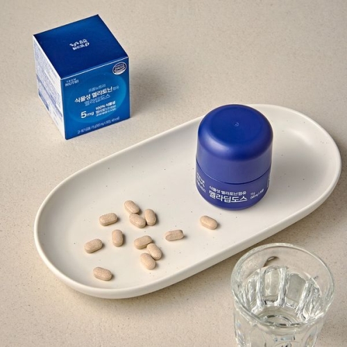 빙그레 프롬뉴트리 식물성 멜라토닌 함유 멜라딥도스 30정 (6개)_이미지