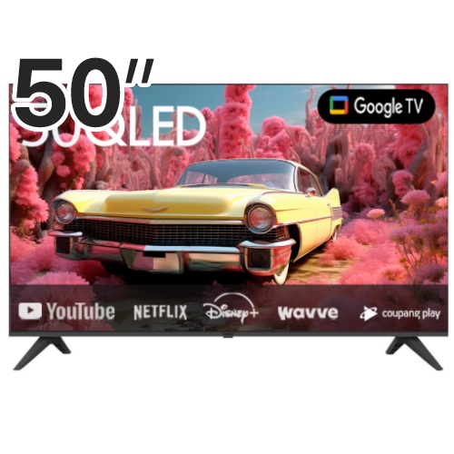 프리토스 127cm(50인치) QLED 4K 스마트 TV (벽걸이)_이미지