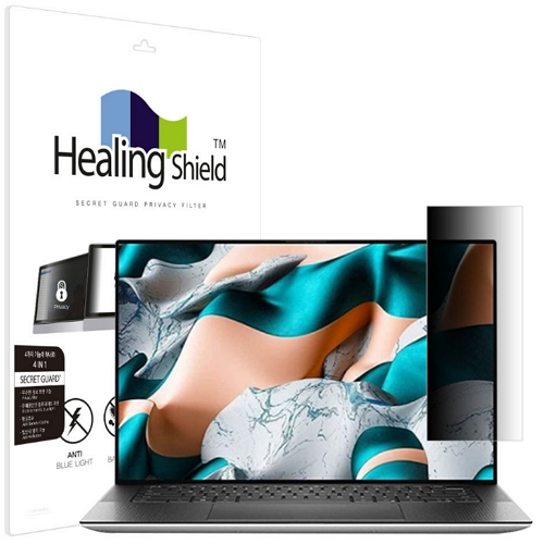 폰트리 힐링쉴드 델 XPS 15 9500 논터치 SNS 메신저 사이드 프라이버시 보안필름_이미지