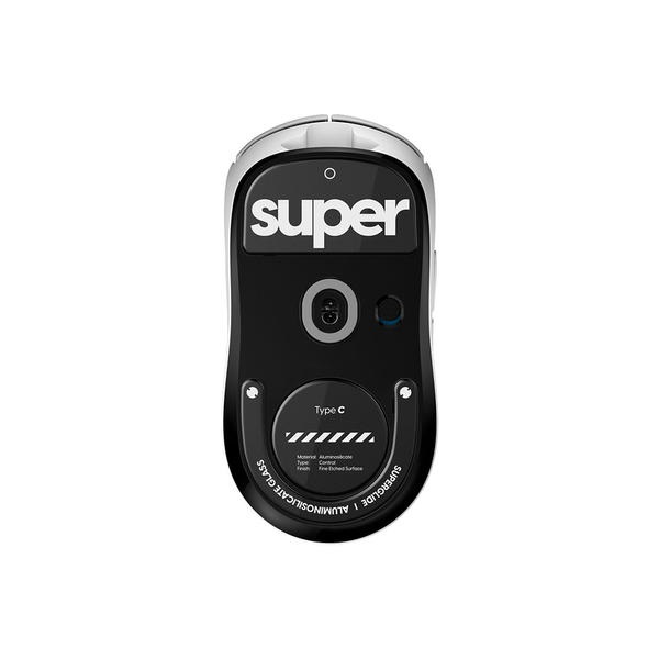 Pulsar 로지텍 GPRO X 슈퍼라이트2 전용 슈퍼글라이드 글라스 마우스피트 블랙 (type-C)_이미지