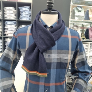 레노마 캐시미어 쁘띠 머플러 실크보다 부드럽고 울보다 가볍고 따뜻한 머플러BMFTM1108NYF_이미지