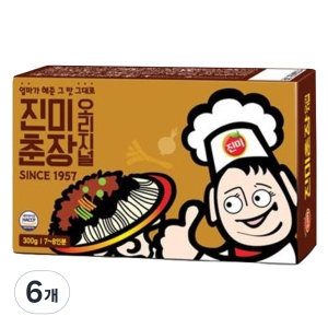 진미식품 진미 춘장 300g 6개