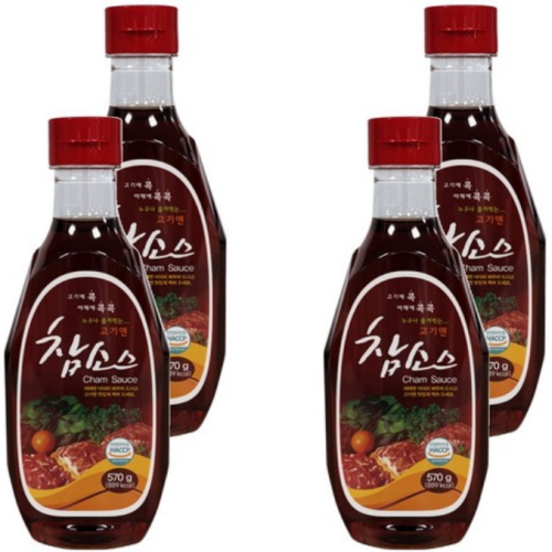 우리식품 고기엔 참소스 570g (4개)_이미지