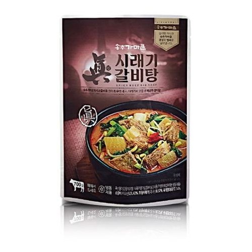 동경 송추가마골 시래기 진 갈비탕 700g (6개)