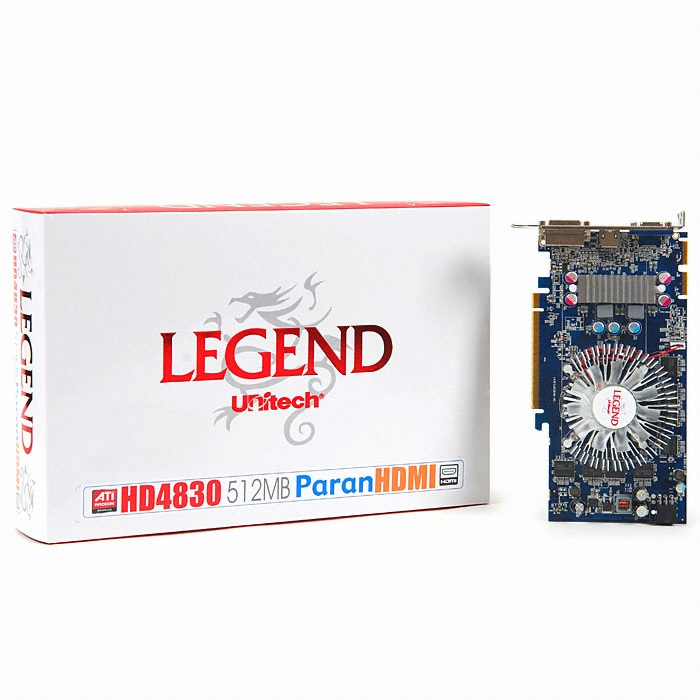 유니텍전자 LEGEND 라데온 HD 4830 Paran HDMI D3 512MB_이미지