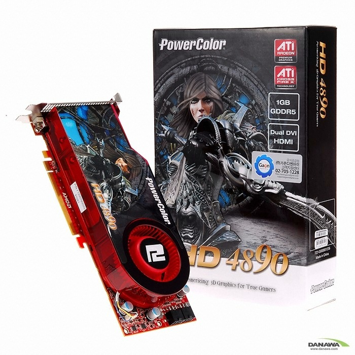 PowerColor �󵥿� HD 4890 Revolution D5 1GB ����