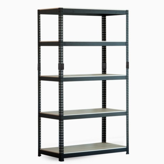 수나비 피피랙 피피랙플러스 5단 무볼트 무소음 조립식 앵글선반 400x400 (180cm(높이))