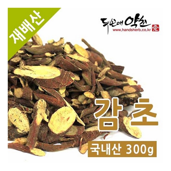 두손애약초 국내산 감초 300g (1개)_이미지