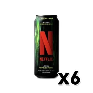 삼각에프엠씨 넷플릭스 에너지드링크 레몬라임 500ml (6개)_이미지