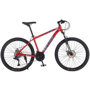 엘파마 산악 자전거 입문용 접이식 부산 오프로드 벤토르 26인치 21단 MTB390-다이나믹 오렌지-스포크 휠
