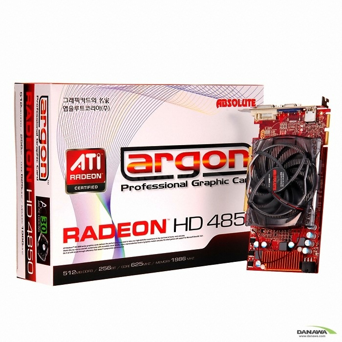 앱코 라데온 HD 4850 argon HDMI D3 512MB AC30_이미지