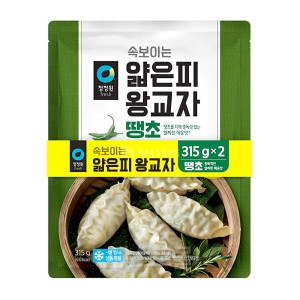 대상 청정원 청정원 청정원 얇은피 왕교자 땡초 315g X 2개 630g