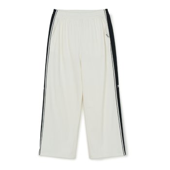 MLB 스타필드 안성 베이직 스몰로고 메가와이드 트랙 팬츠 뉴욕양키스 3APTB1261-50IVS_이미지