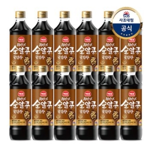 해표 순알콩 국간장 840ml (12개)_이미지