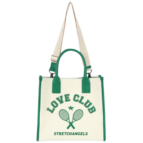 스트레치엔젤스 테니스 쇼퍼백 라지 SBOR31131 (그린)_이미지