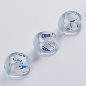 3M 원형 실리콘 투명 모서리보호대_이미지