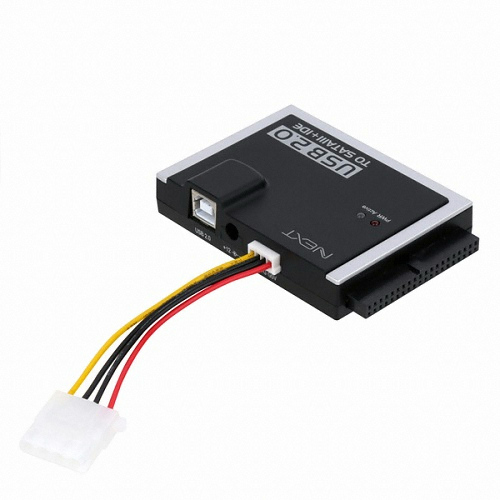 이지넷유비쿼터스 USB 2.0 to SATA/IDE 컨트롤러 (NEXT-218SATAIDE NEW)_이미지