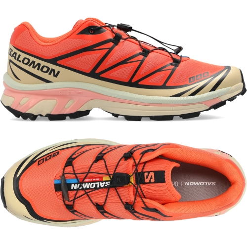 살로몬 국내판 XT-6 리빙 코랄블랙시멘트 / L47445000 스니커즈 패션스니커즈화 245_이미지