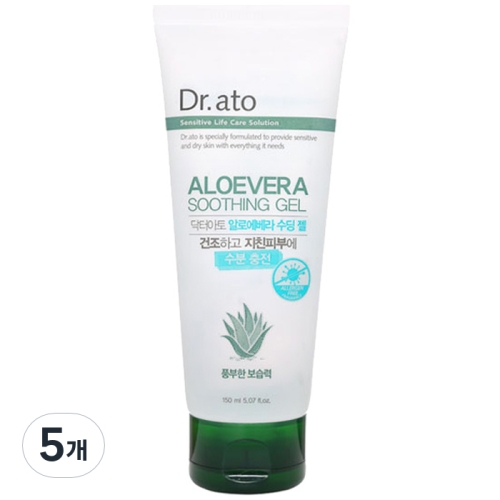 닥터아토 알로에베라 수딩젤 150ml (5개)_이미지
