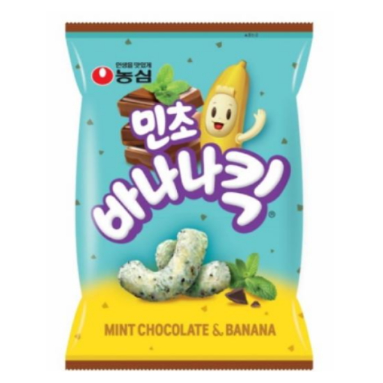 농심 민초 바나나킥 60g (16개)