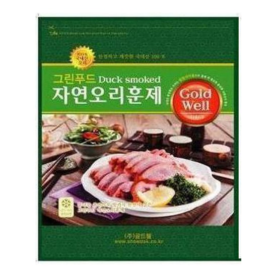 골드웰 그린푸드 자연오리훈제 800g (2개)_이미지