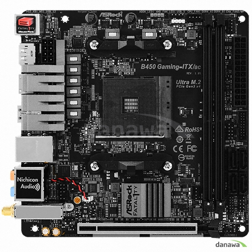 ASRock FATAL1TY B450 Gaming-ITX/ac 에즈윈_이미지
