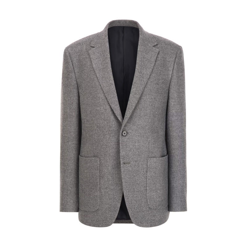 AVE THE TWILL E.ZEGNA 원단 울캐시실크 블렌드 자켓 JNJA6D603G2