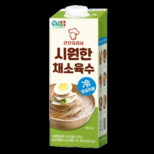 정식품 간단요리사 시원한 채소육수 950ml (1개)