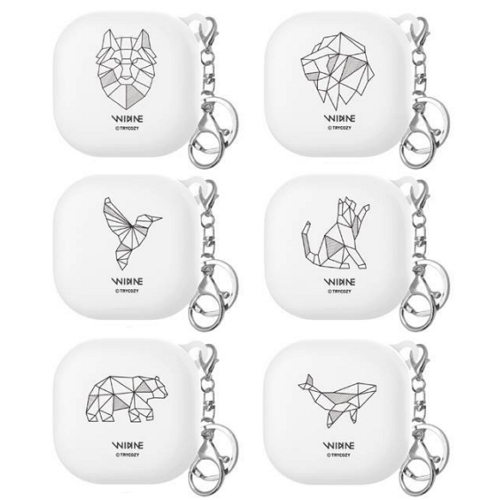 트라이코지 갤럭시 버즈 프로/라이브 라인애니멀 하드 케이스