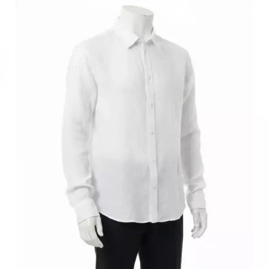 제이린드버그 Zachary Clean Linen Shirt FMST15629-0000 남성 재커리 클린 린넨 셔츠_이미지