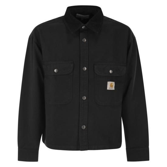 칼하트 프레스콧 셔츠 자켓 I036484 BLACK_이미지
