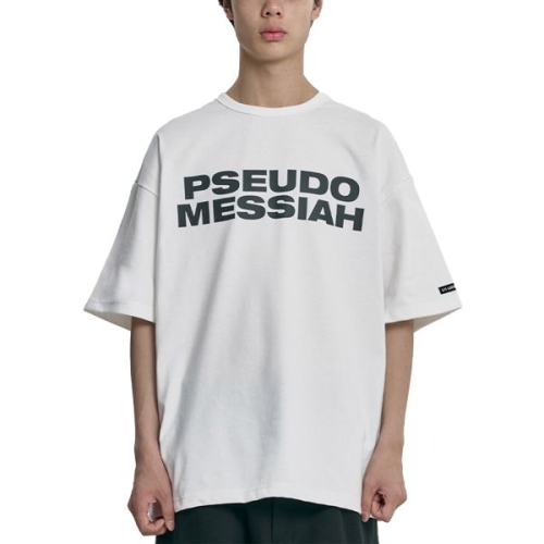 아조바이아조 Pseudo Messiah 티셔츠 화이트 1908859_이미지