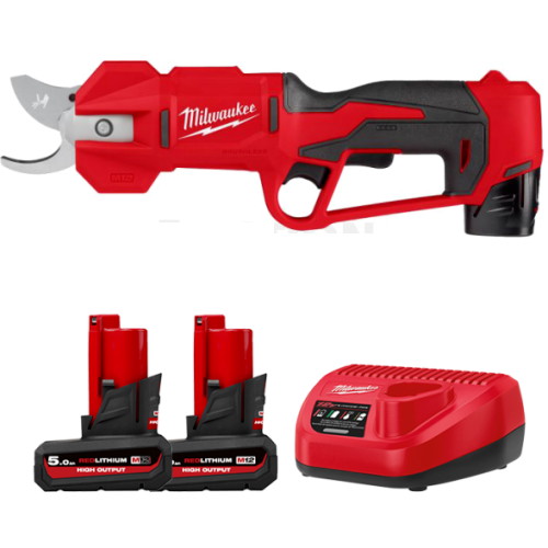 밀워키 M12 BLPRS (5.0Ah, 배터리 2개)