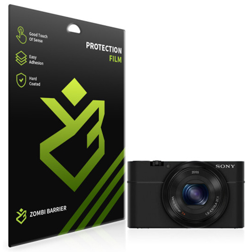 좀비베리어 SONY DSC-<b>RX100</b>용 퓨어 저반사 지문방지 액정보호필름