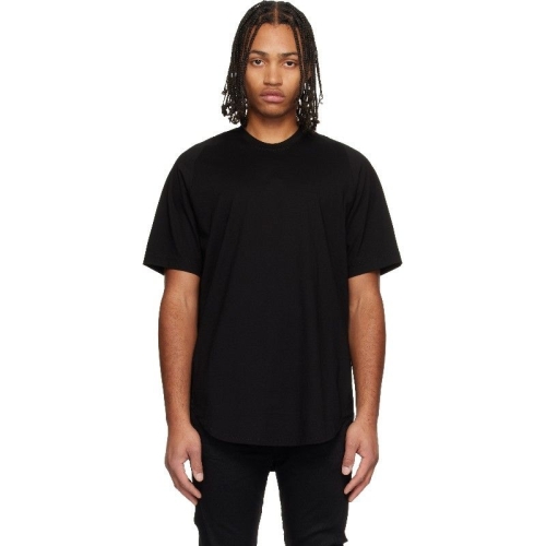 줄리어스 블랙 유로파 베이스 티셔츠 252420M213004