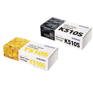 삼성전자 정품 CLT-K510S, CLT-Y510S 2색 세트_이미지