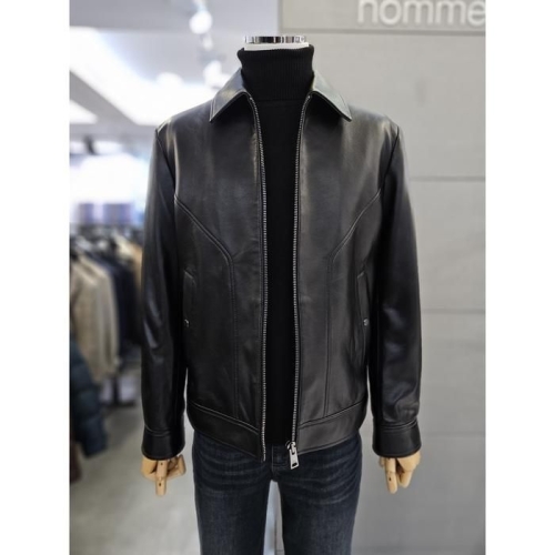 세이브존03 남자 블랙 양가죽 점퍼 레더자켓 WSAGZ3UB01A