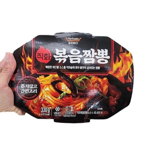 요리하다 직화 볶음 짬뽕 330g (3개)