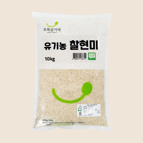 2024 햇곡 유기농 찹쌀 10kg