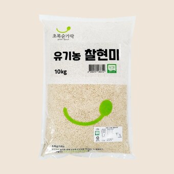 초록숟가락 2024 햇곡 유기농 <b>찹쌀</b> 10kg