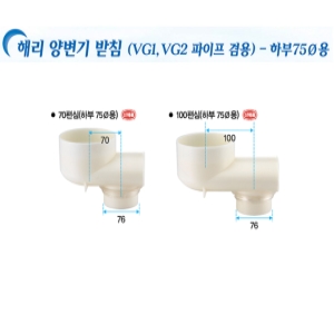 해리  양변기 받침대 편심 100mm