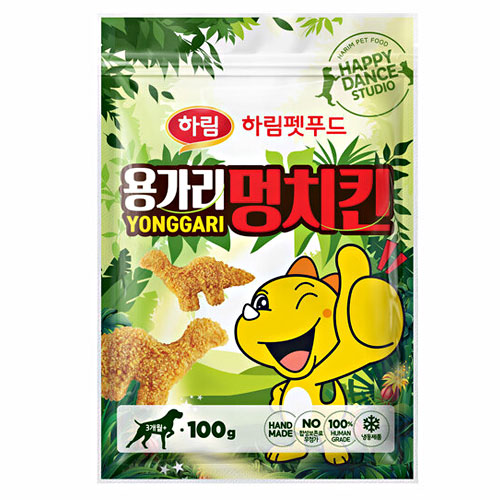 더리얼 독 용가리 멍치킨 100g