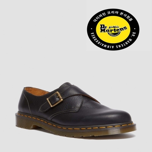 닥터마틴 MIE 31477001 1461 몽크 내추럴 텀블 블랙_이미지